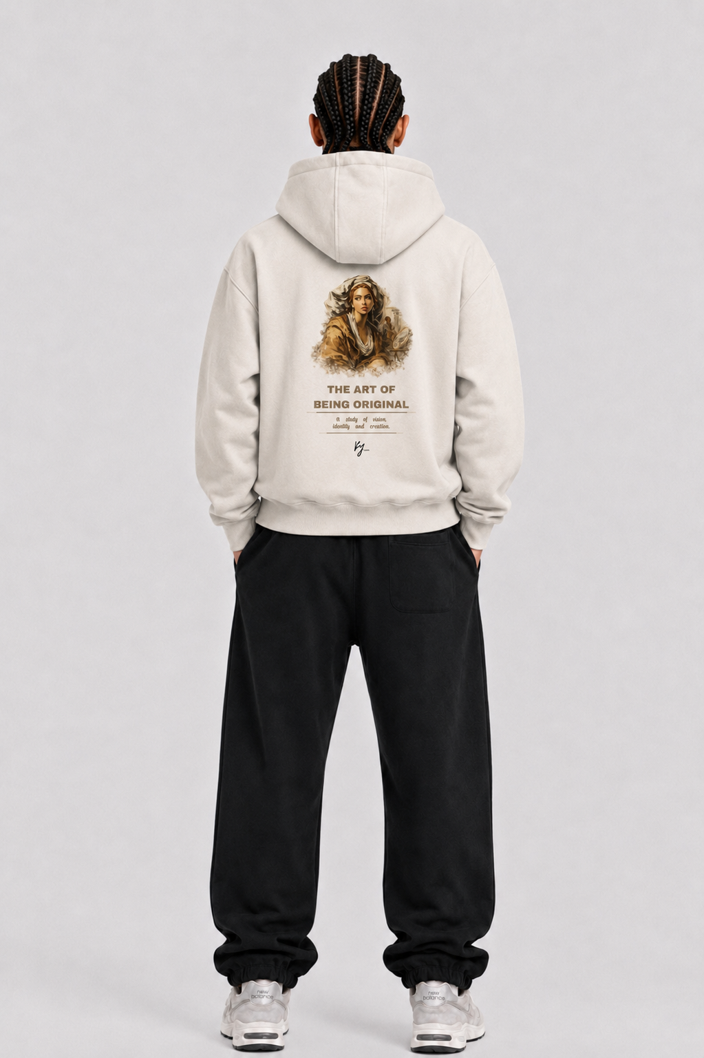 THE ART OF BEING ORIGINAL - ZIP HOODIE