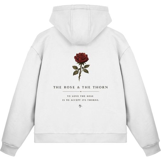 THE ROSE & THE THORN - ZIP HOODIE