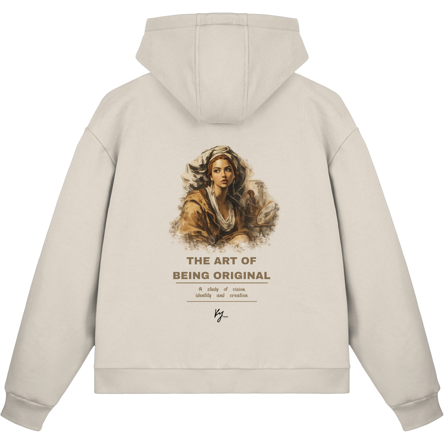THE ART OF BEING ORIGINAL - ZIP HOODIE